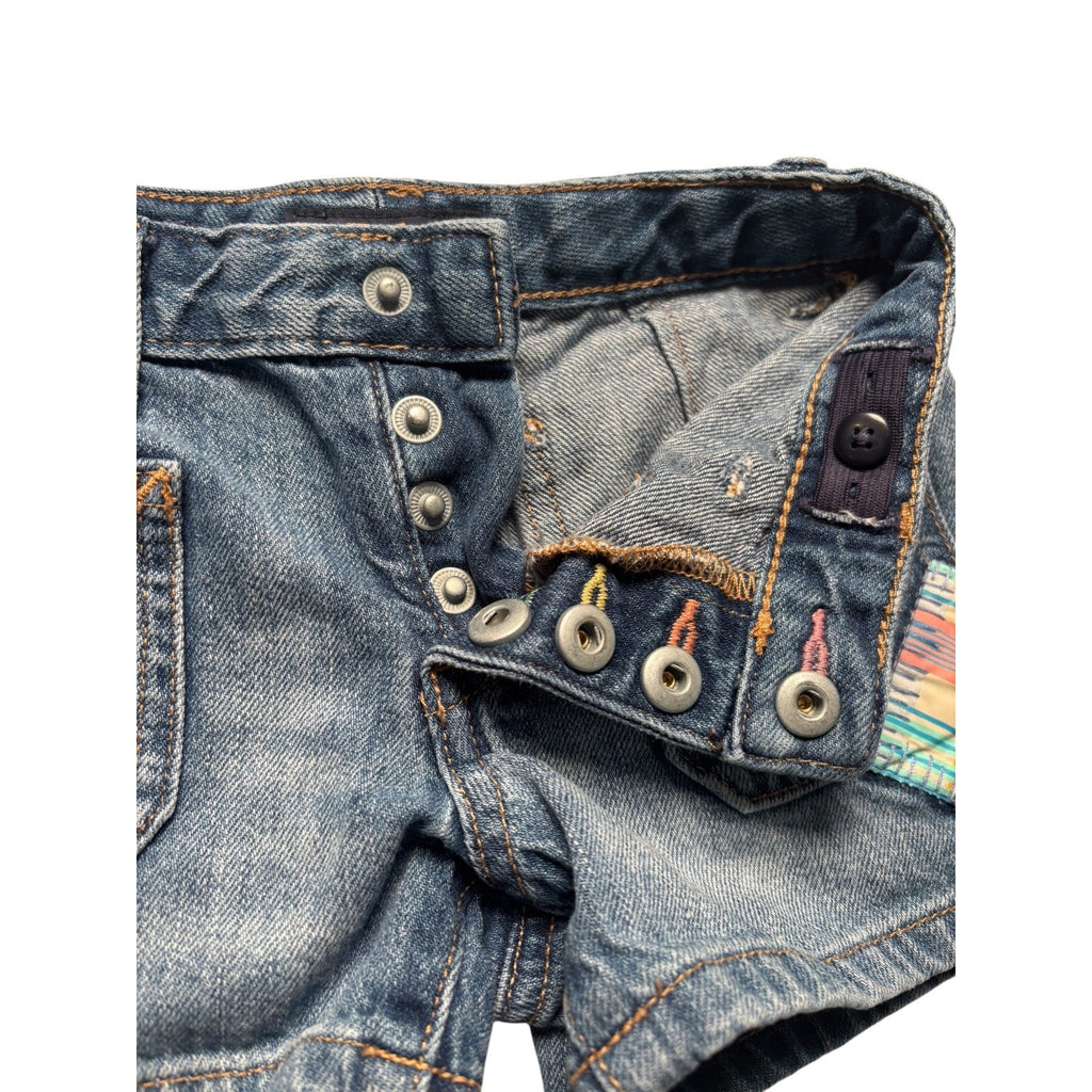 Polo Ralph Lauren Girls Denim Shorts Button Fly Blue Jean Shorts KDS14