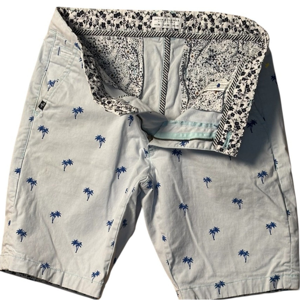 J.Crew Pink Whale BLUE Shorts Women’s Embroidered Preppy Casual SHT07