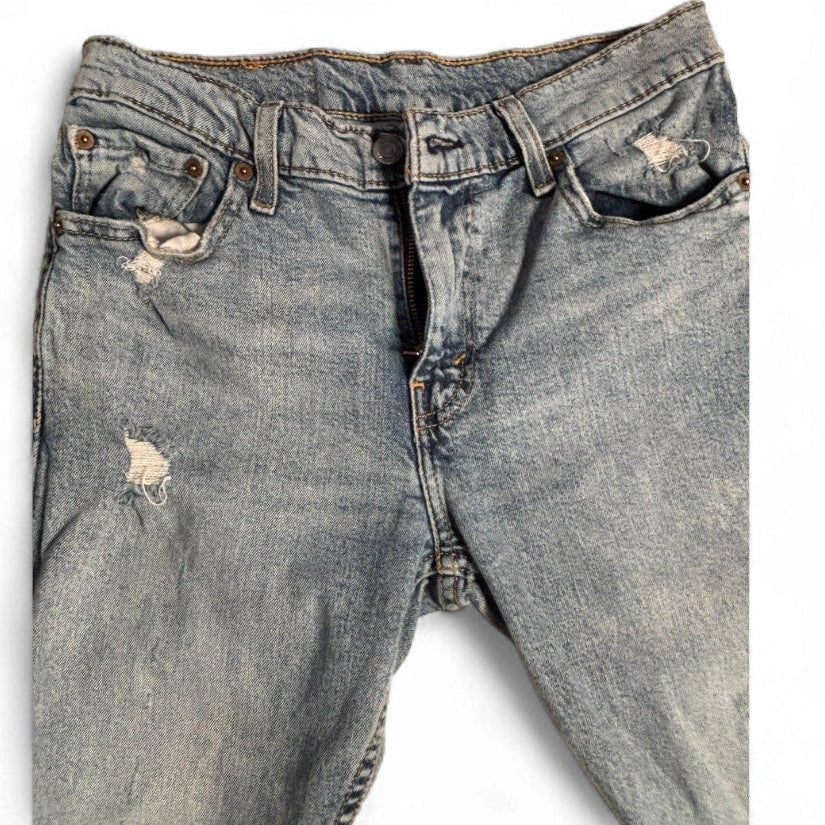 Levi’s 515 Women’s Bootcut Jeans W30 L30 Blue Denim Made in Mexico - 5150101