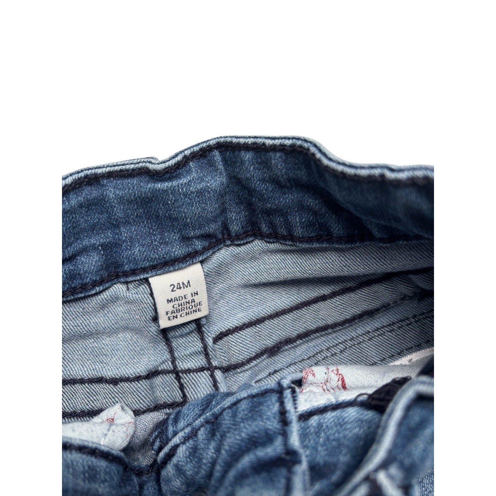 True Religion KIDS Skinny Straight Jeans Blue Denim Flap Pocket KDS18