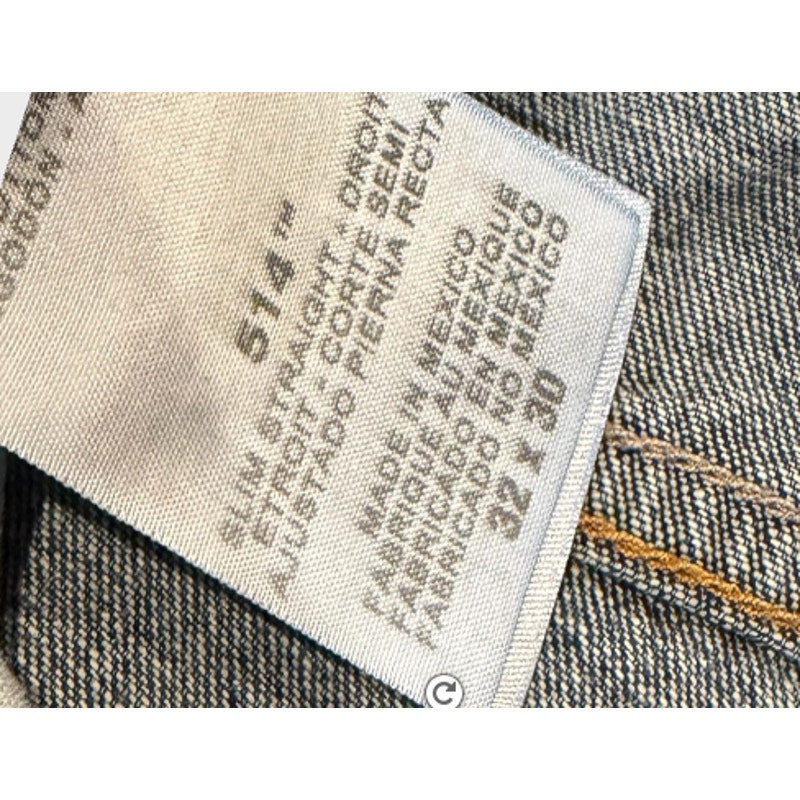 Levis 501 514 Jeans Lot 2 Mens Y2K Distressed Denim #13