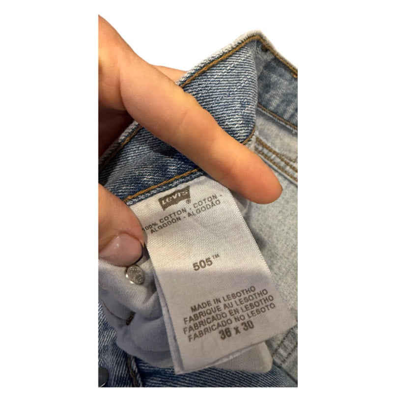Levis 505 Sheryl Crow Jeans Lot 2 Y2K Star Stripe Denim #14