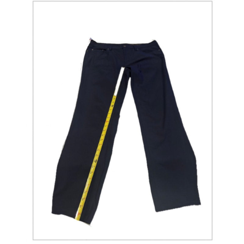 J Hilburn RJM Navy Performance Pants Mens 40x30 Stretch Casual Dress Travel