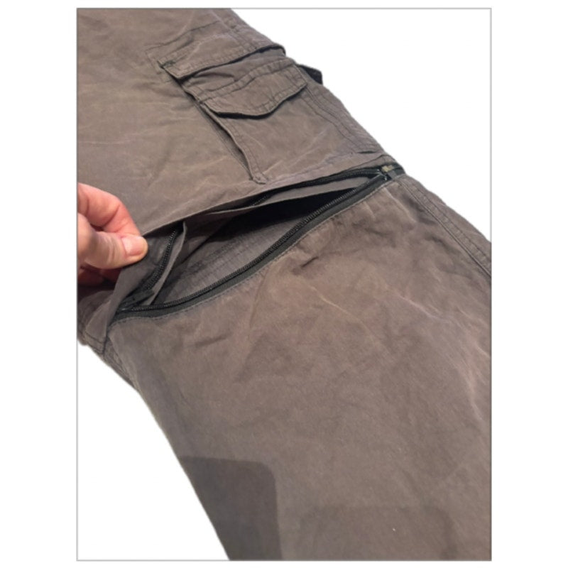 BC Clothing Convertible Cargo Pants Mens XLx34 Zip Off Hiking Utility Pants