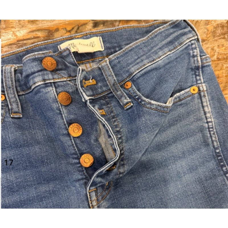 Madewell Jeans x 3 Womens High Rise Skinny Denim Bundle #17