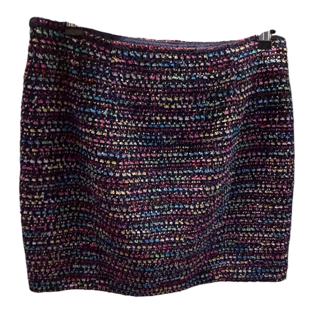 LOFT Women’s Size 6 Multicolor Tweed Skirt