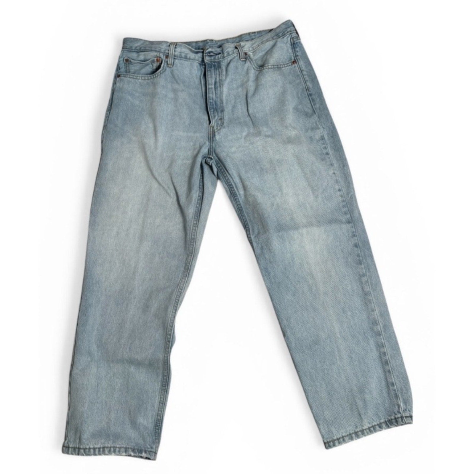 Levi’s 550 40x30 men’s relaxed fit jeans light wash denim tapered leg, 5500103