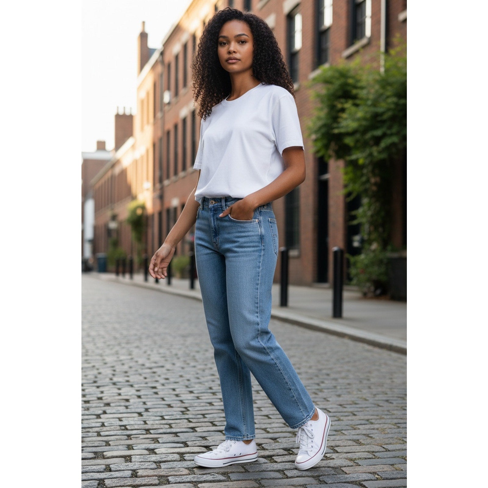 Levi's 501 Button Fly Jeans for woman, Light Blue - 5010134