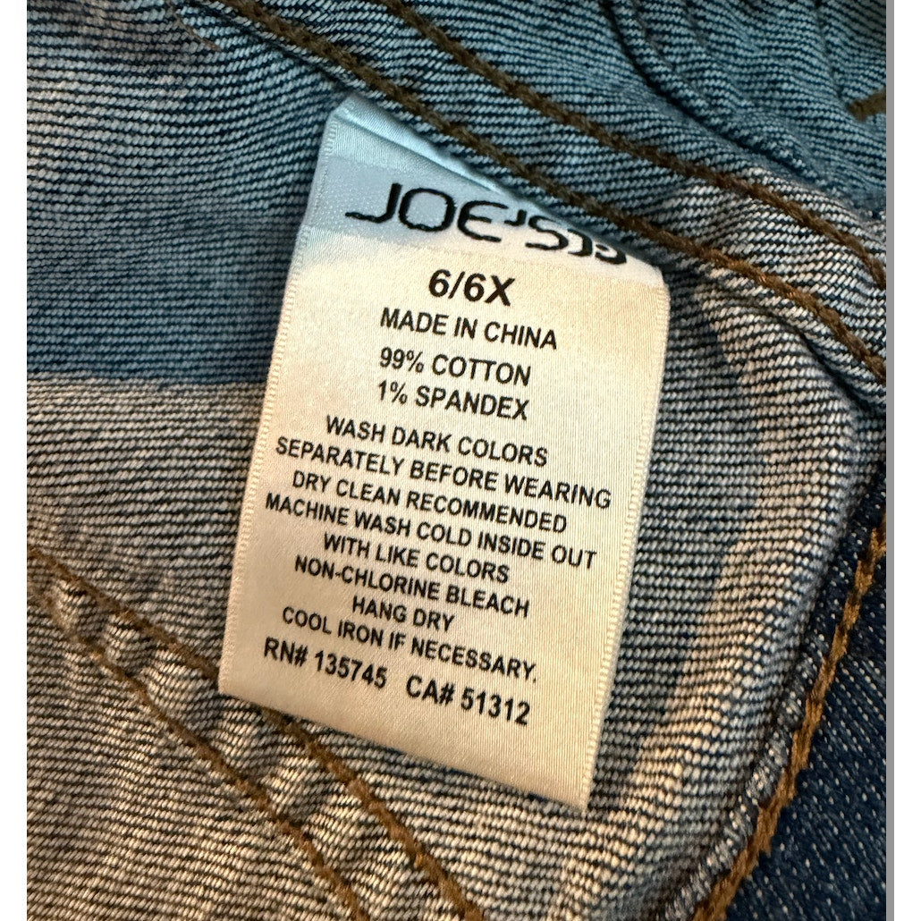 Joes Jeans Kids Denim Jacket Lot 4 Girls Jean Jackets