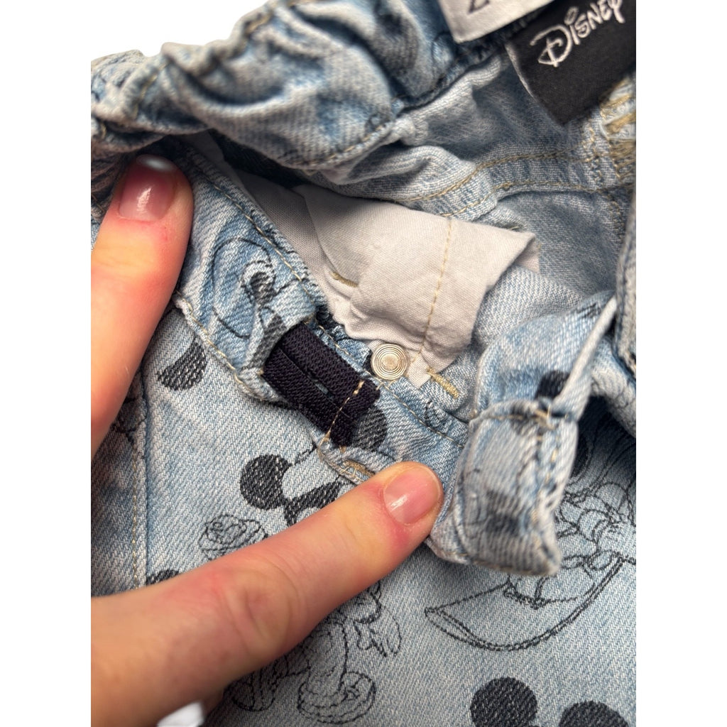 Zara Disney Mickey Mouse Toddler Denim Shorts Size 2-3 Years KDS15