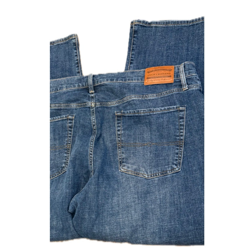 Lucky Brand Mens Jeans Lot 2 Blue Denim 34x32 42x30