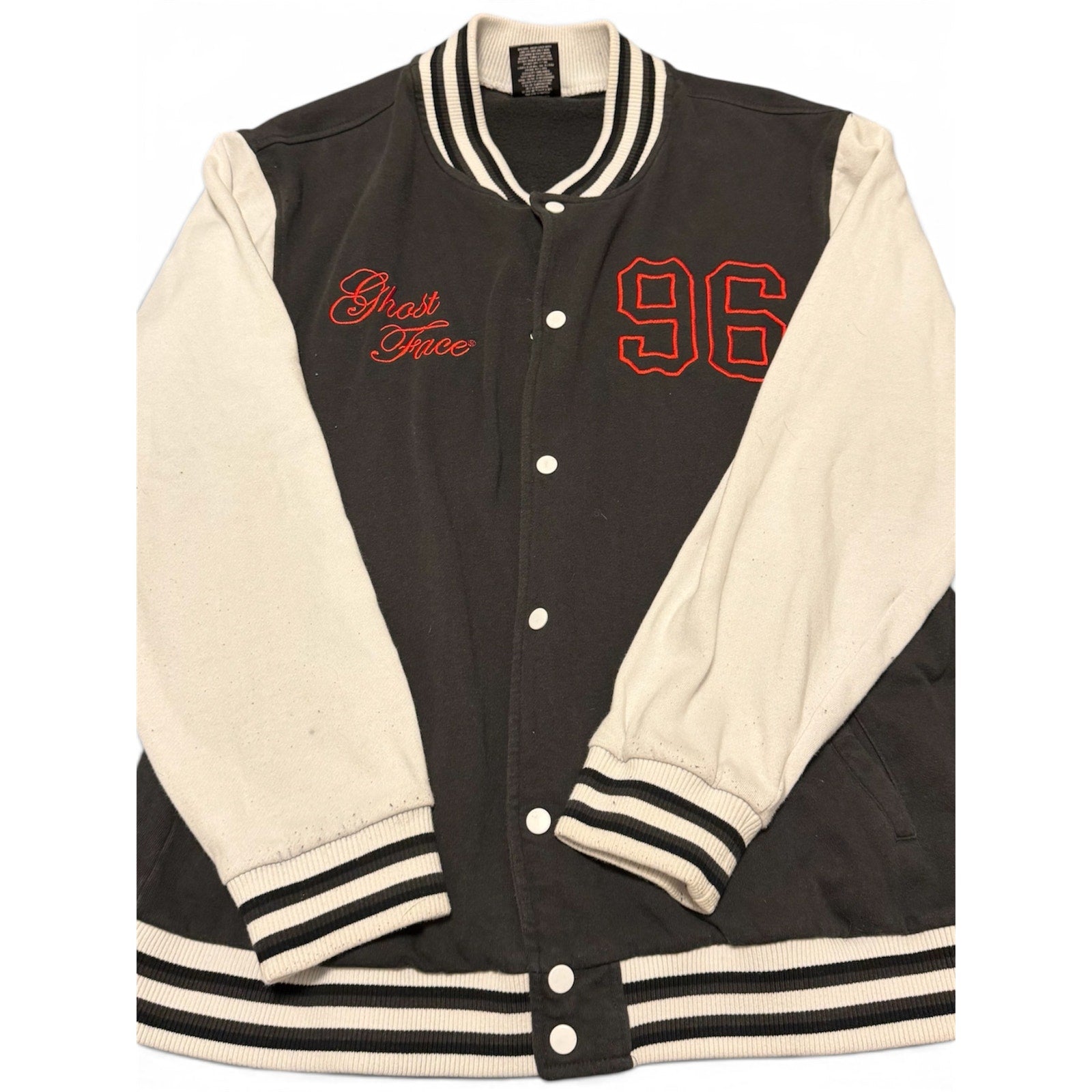 Ghost Face "Scream 96" Varsity Jacket – Men's Large