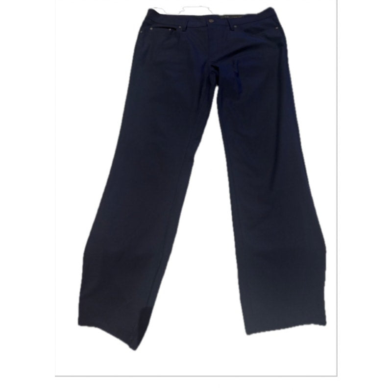 J Hilburn RJM Navy Performance Pants Mens 40x30 Stretch Casual Dress Travel