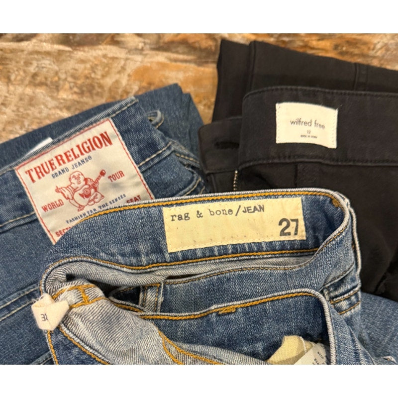 True Religion Rag Bone Womens Jeans Pants 4 Pair Bundle