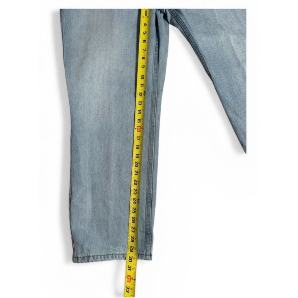 Levi’s 550 40x30 men’s relaxed fit jeans light wash denim tapered leg, 5500103