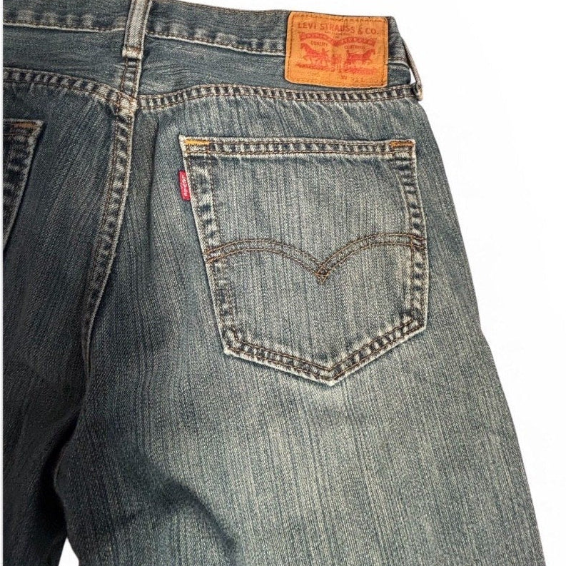 Levi’s 559 Men’s Relaxed Straight Jeans W33 L30 Blue Denim - 5590101
