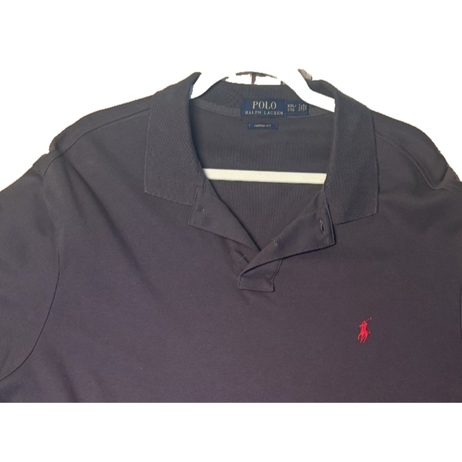 Polo Ralph Lauren Long Sleeve Polo Shirt Men’s Brown Red Pony Logo MN06