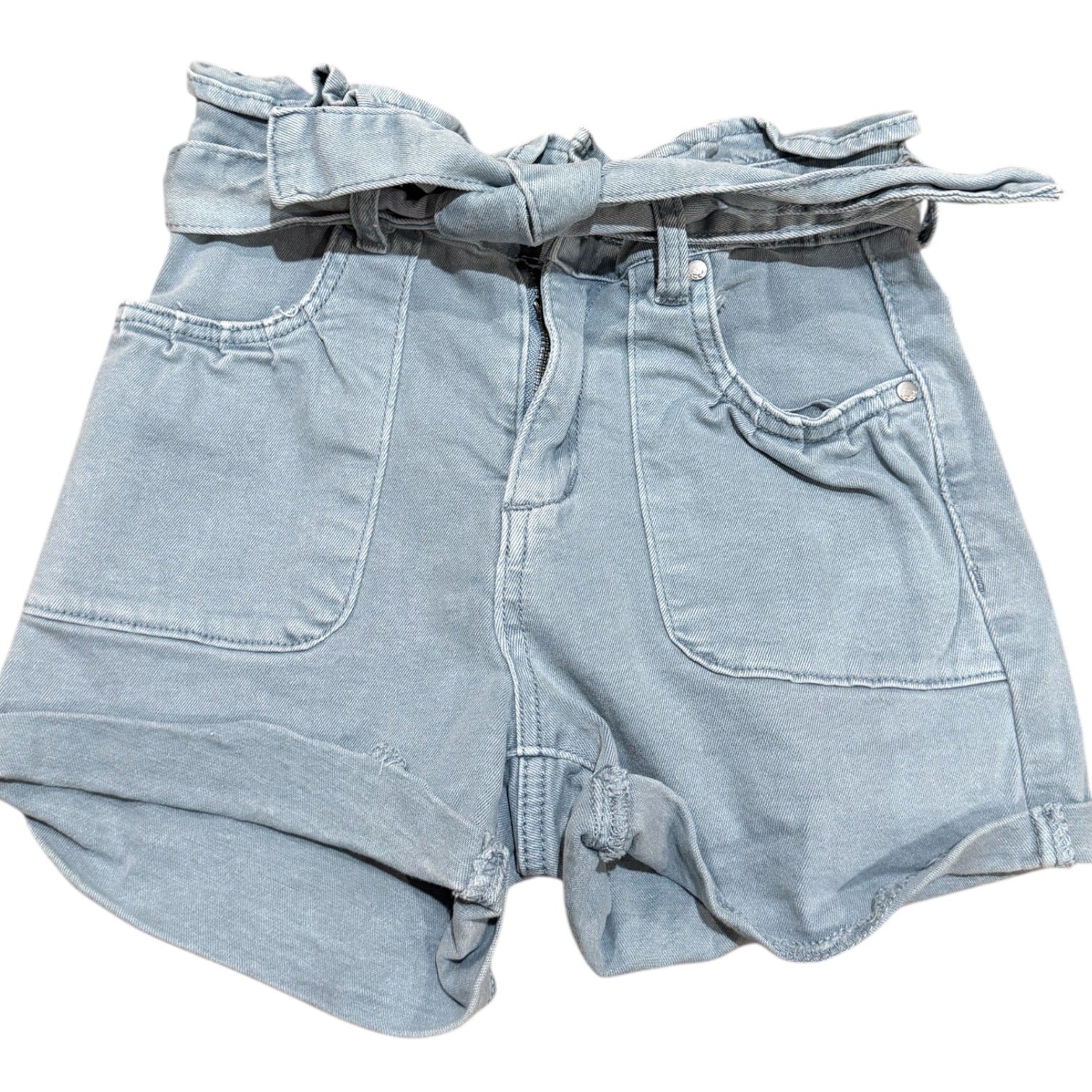 Kids Girls Denim Bundle 3 Brands Overalls Shorts 3 Piece Lot