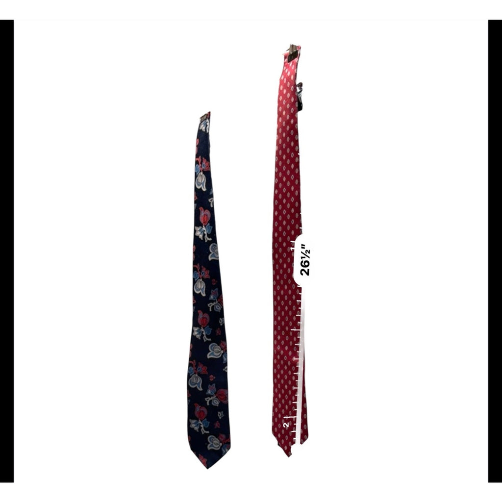 Santarelli Wembley Custom Shop Silk Ties Lot of 2 Mens
