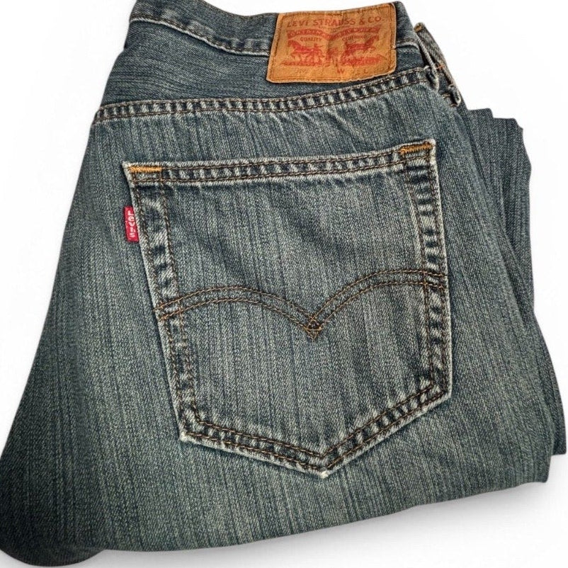 Levi’s 559 Men’s Relaxed Straight Jeans W33 L30 Blue Denim - 5590101