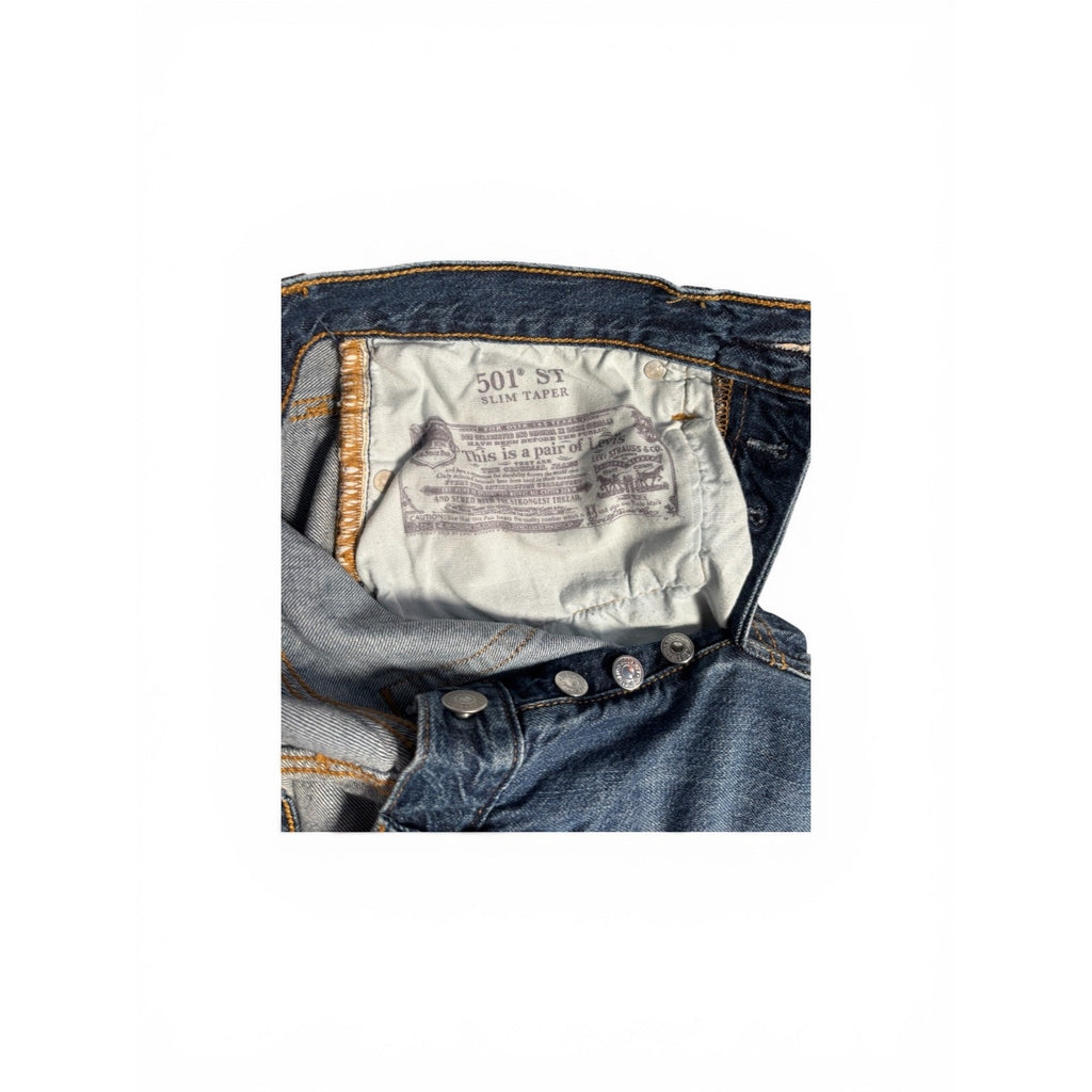 womens levis 501 button fly ankle slim jeans vintage 5010137