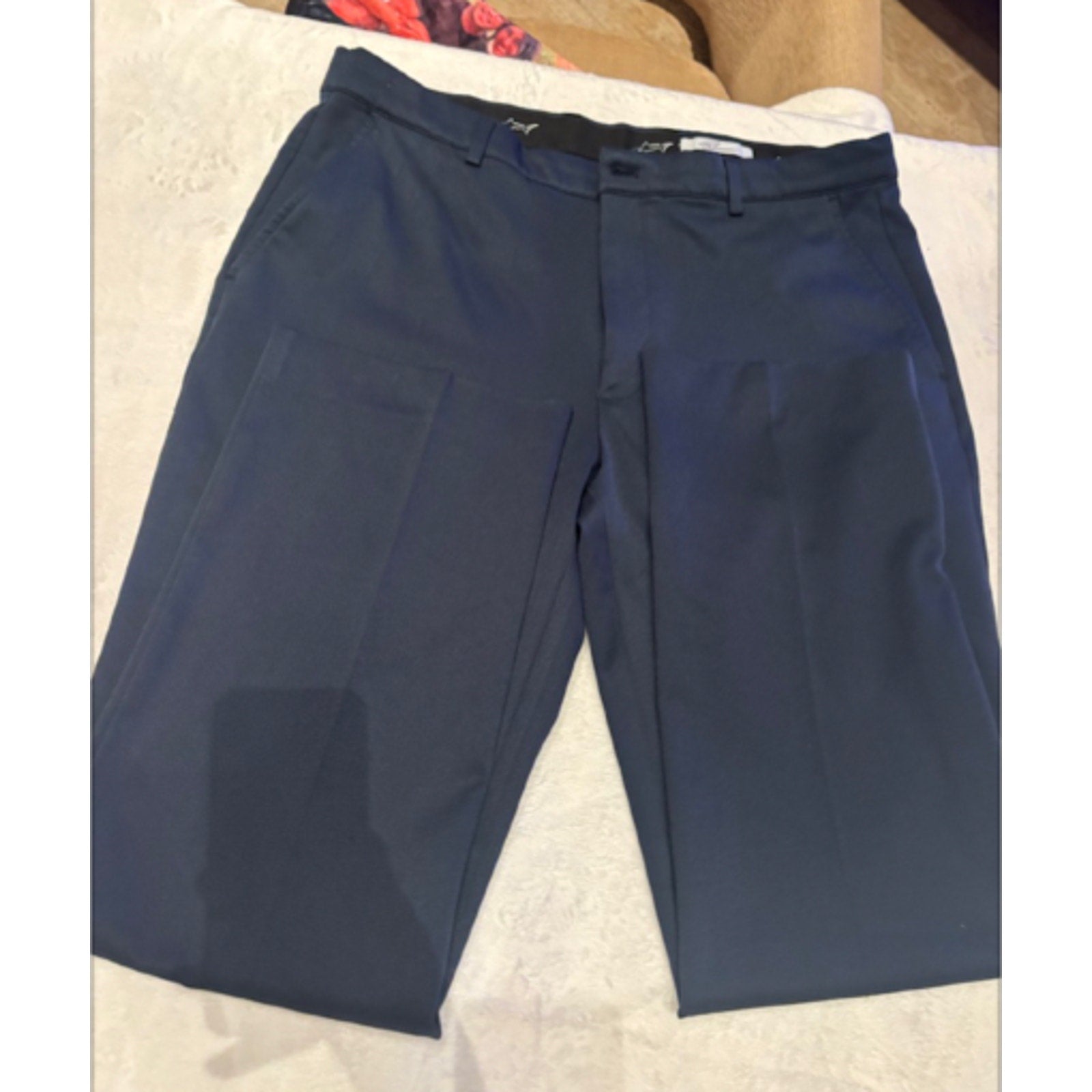 Copied - TravisMathew Mens 36 Black Golf Shorts Performance Stretch Casual Flat Front