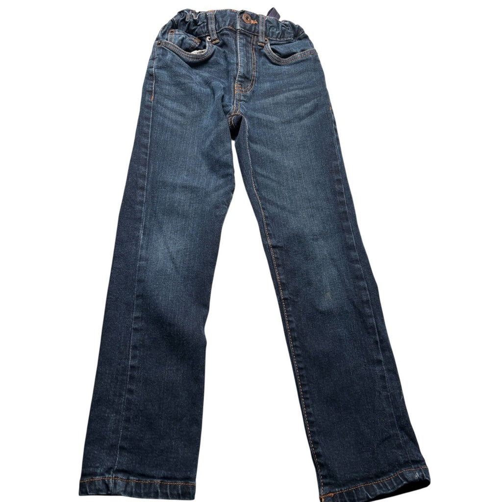Lucky Brand Kids Jeans Dark Wash Denim Elastic Waist Pants KDS16