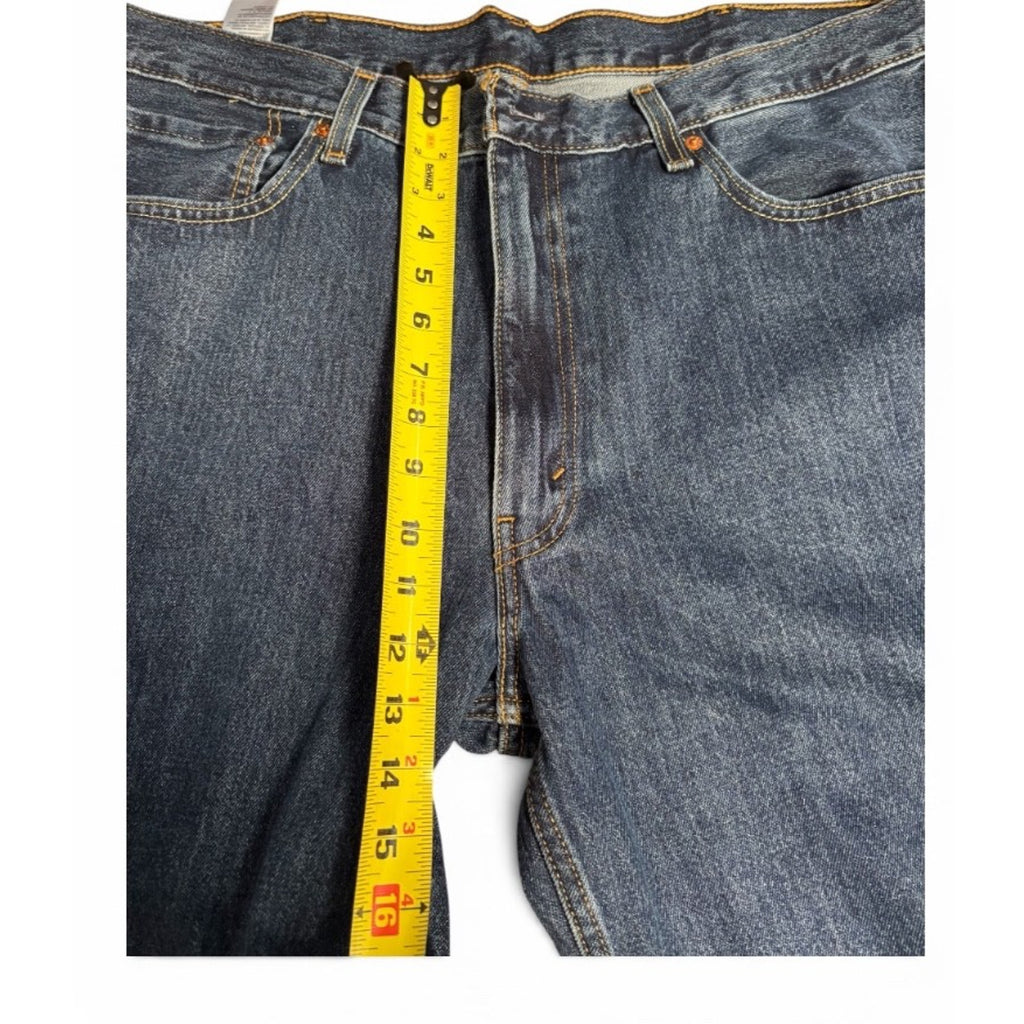 Levi’s 550 Men’s Relaxed Fit Tapered Leg Jeans W40 L30 Blue Denim - 5500102