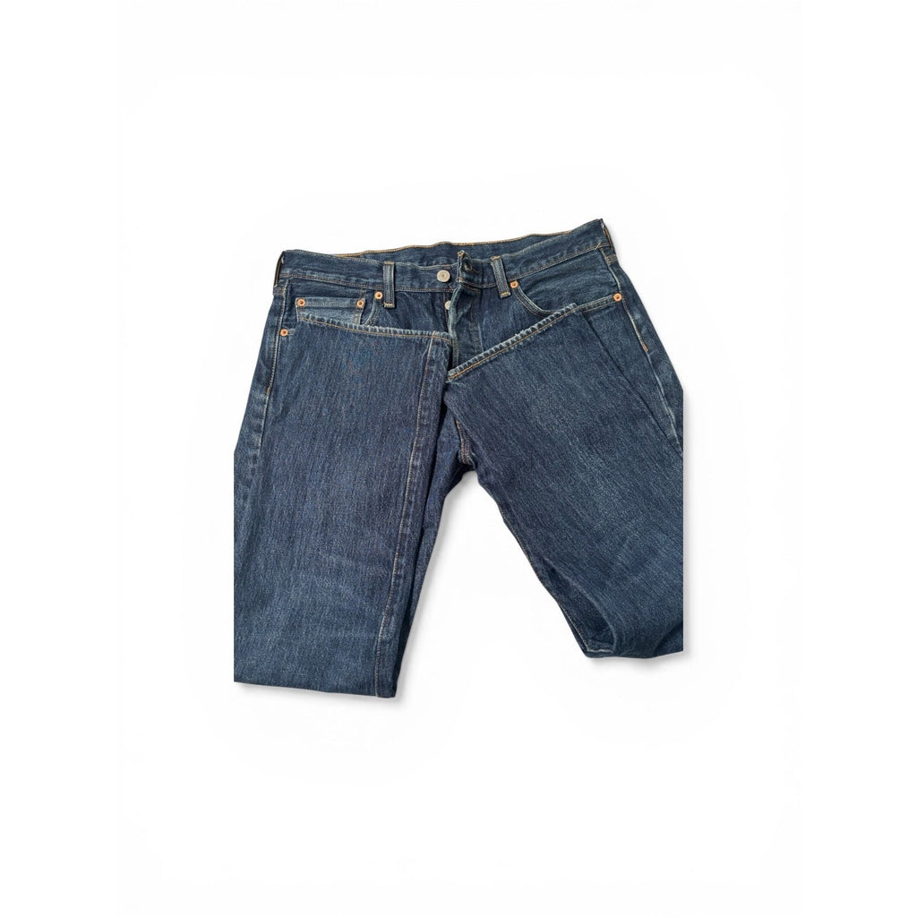 Levi's Men's 501 34x30 Original Straight Fit Jeans - Dark Wash 5010135