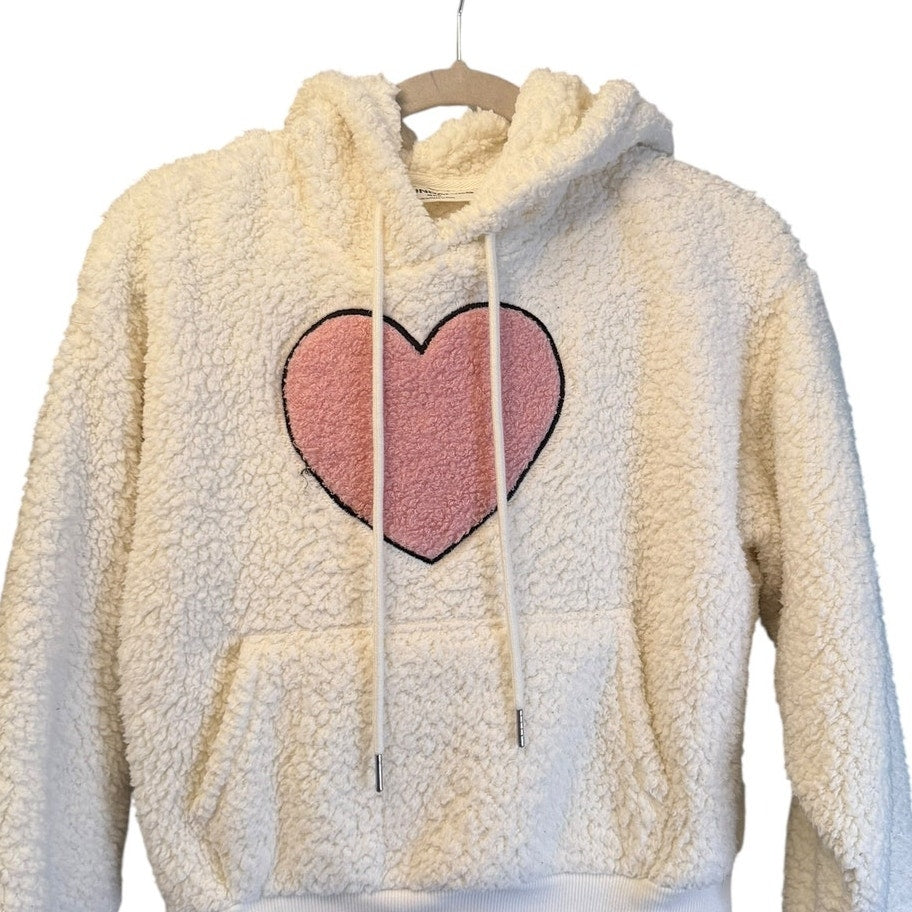 Patagonia Fleece Vest + Sherpa Heart Hoodie Women’s 2 Pc Bundle