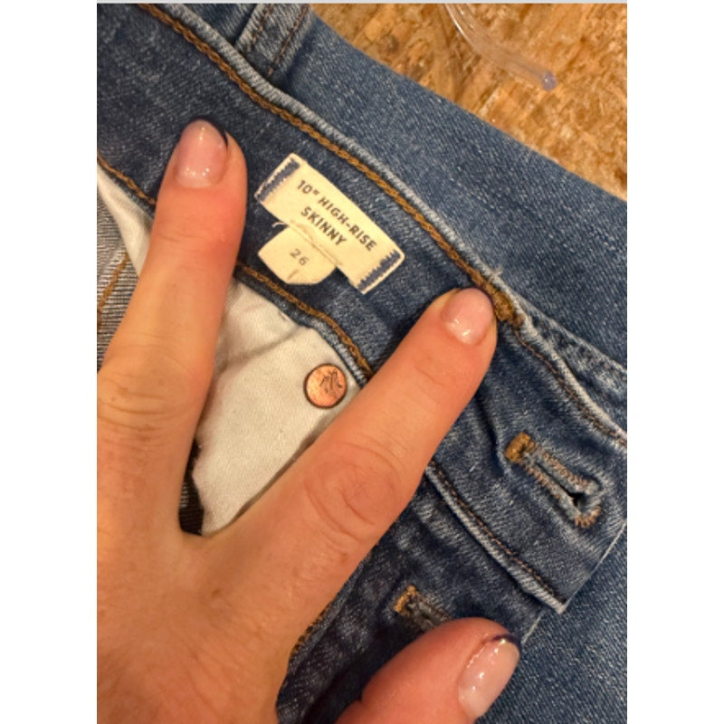 Madewell Jeans x 3 Womens High Rise Skinny Denim Bundle #17