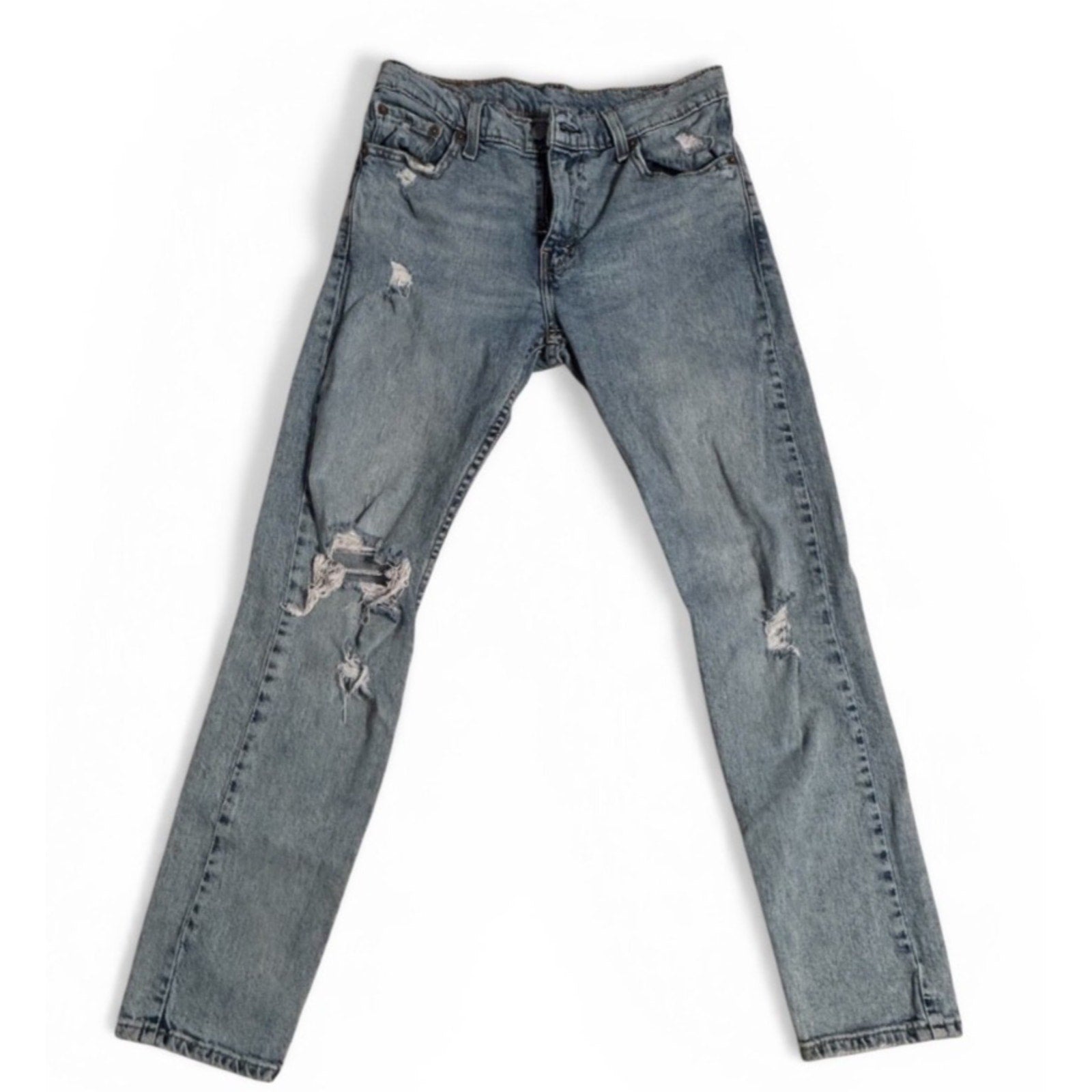 Levi’s 515 Women’s Bootcut Jeans W30 L30 Blue Denim Made in Mexico - 5150101