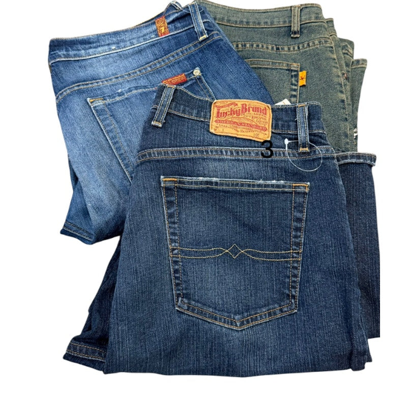 Lucky Brand Jeans Lot of 3 Women's Denim Reseller Bundle