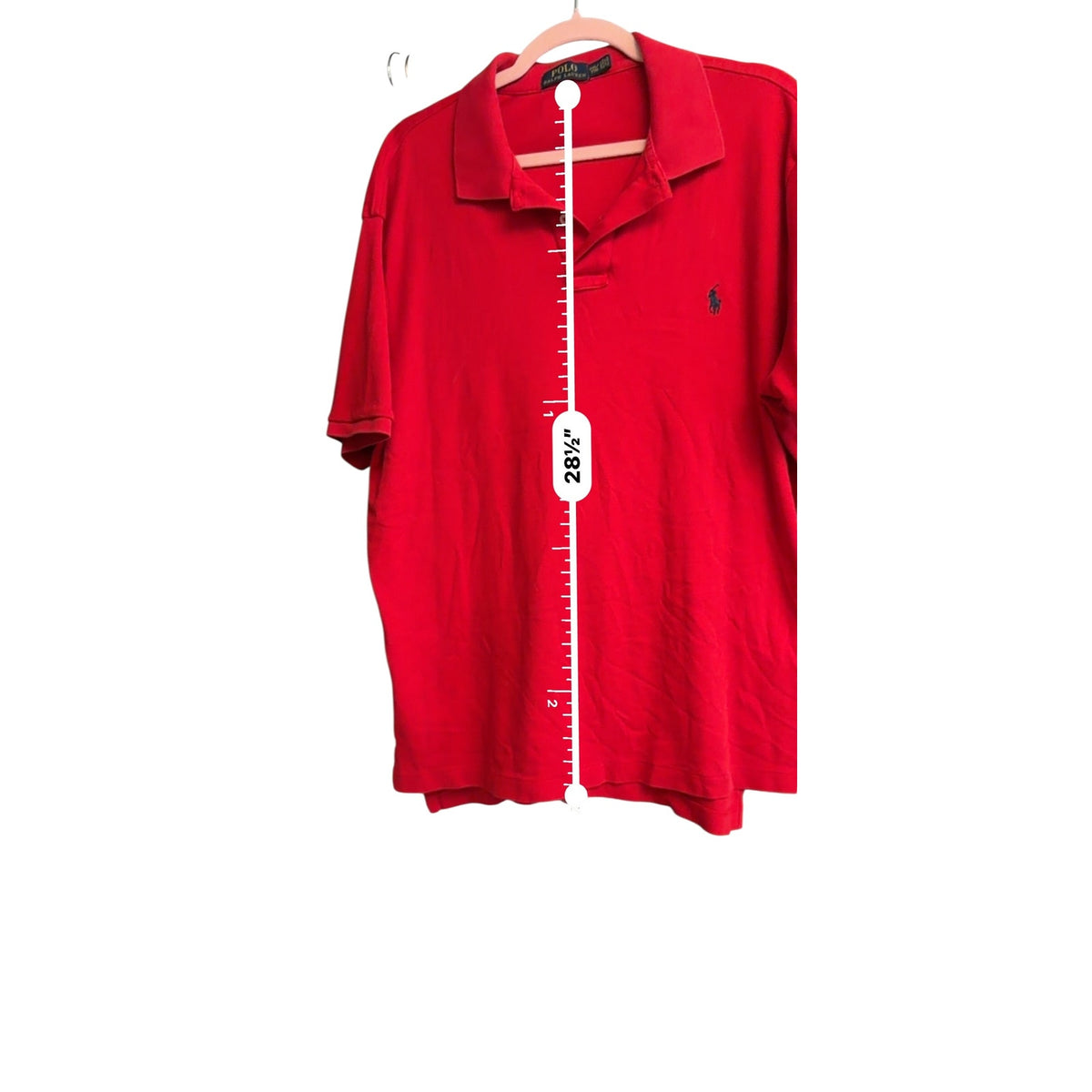 Polo Ralph Lauren Men’s XXL Polo Shirts Lot of 3 Red Gray Pink