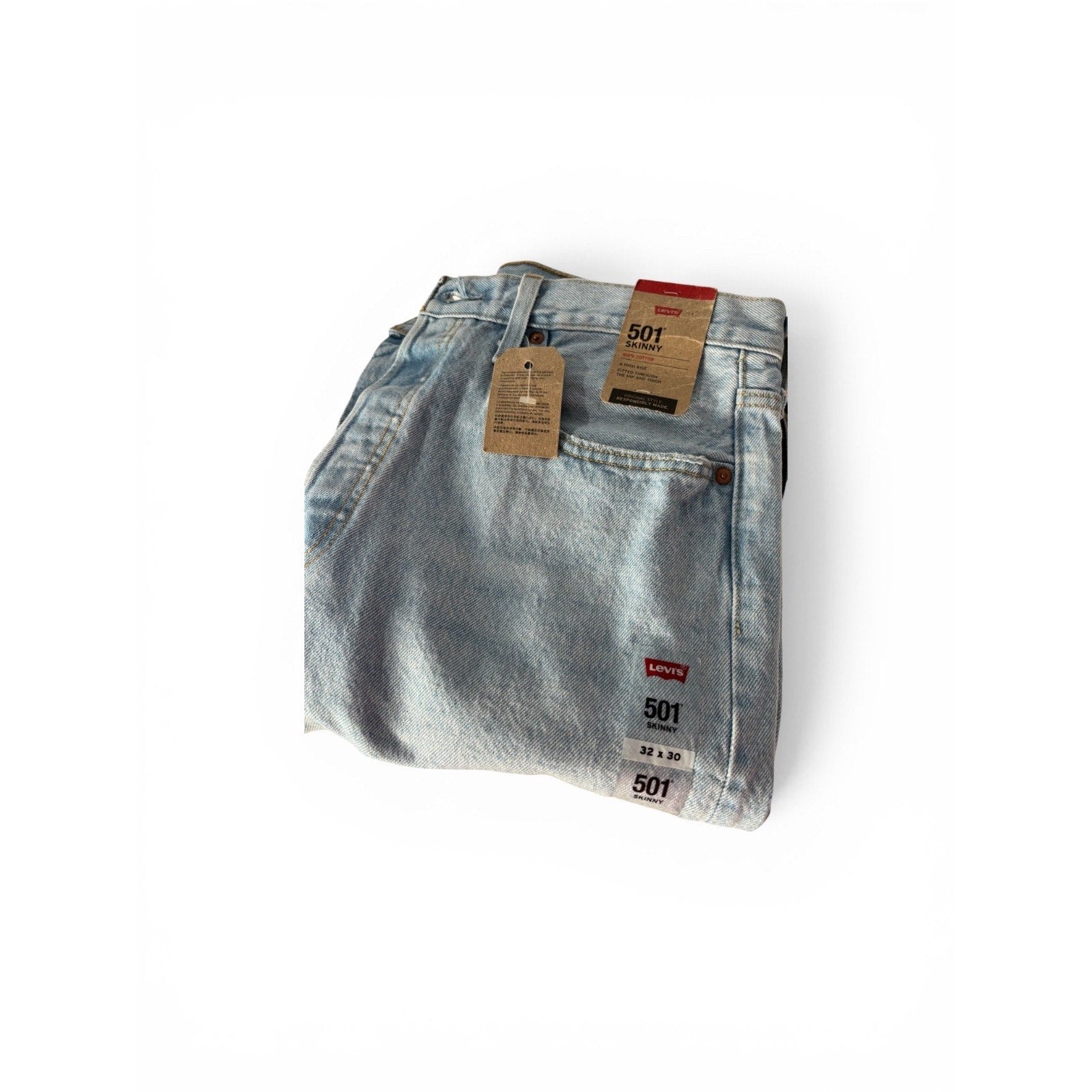 Levi's 501 High Rise Button Fly jeans in size W32 L30 - 5010138