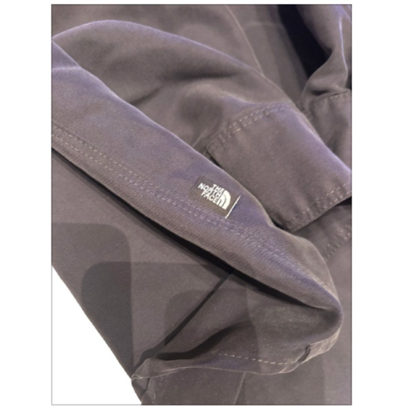 The North Face XXL Tall Gray Vented Outdoor Hiking Fishing Button Up Shirt Mens