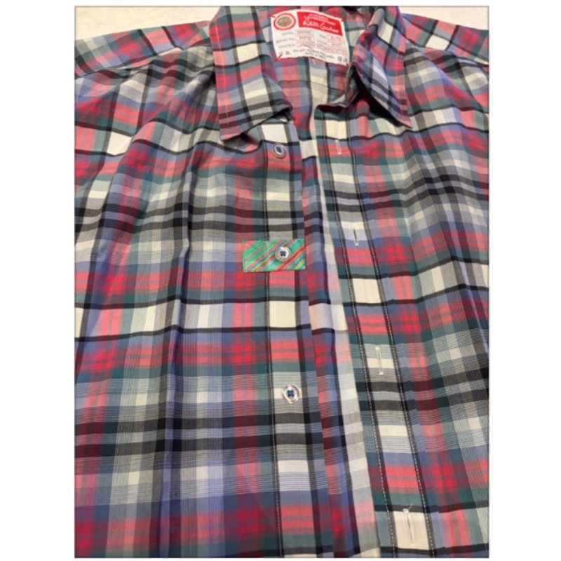Robert Graham Freshly Laundered Shirt XL Tall Plaid Button Up Multicolor Cotton