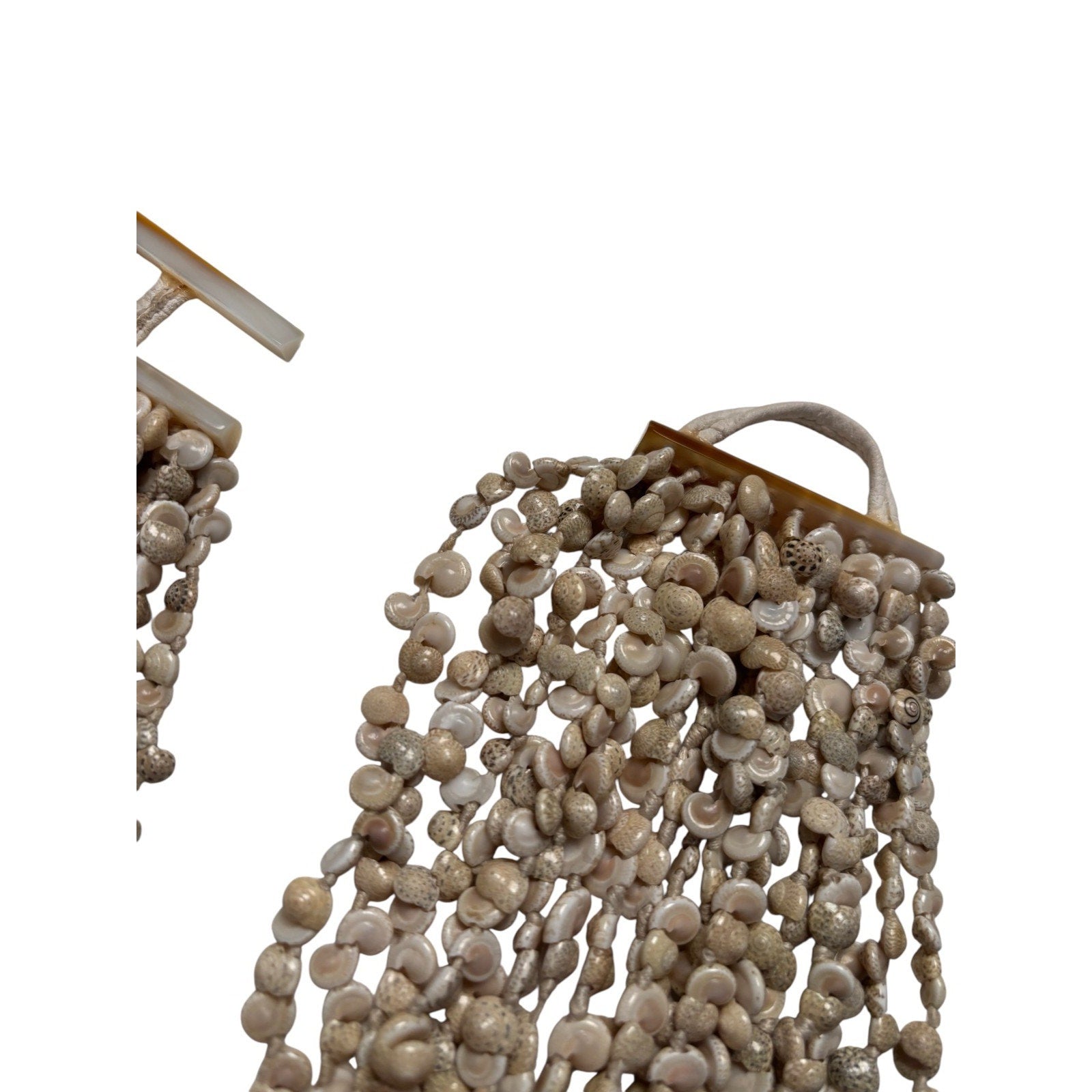 Layered Shell Necklace Multi Strand Natural Bead Boho Beach Statement Jewelry