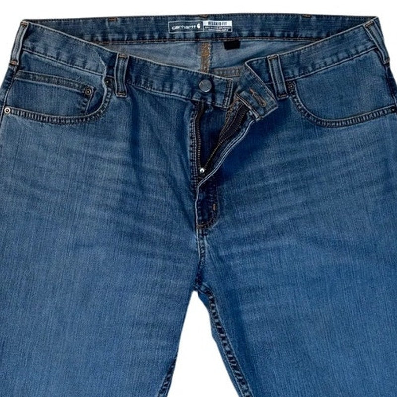 Carhartt Jeans MEN'S Relaxed Fit Straight Leg Workwear 40/30