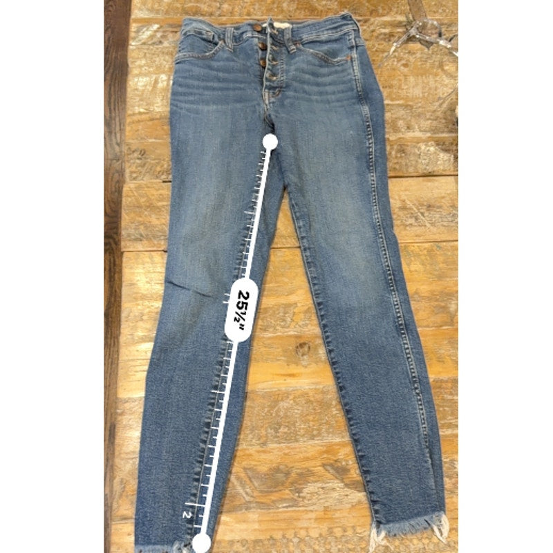 Madewell Jeans x 3 Womens High Rise Skinny Denim Bundle #17