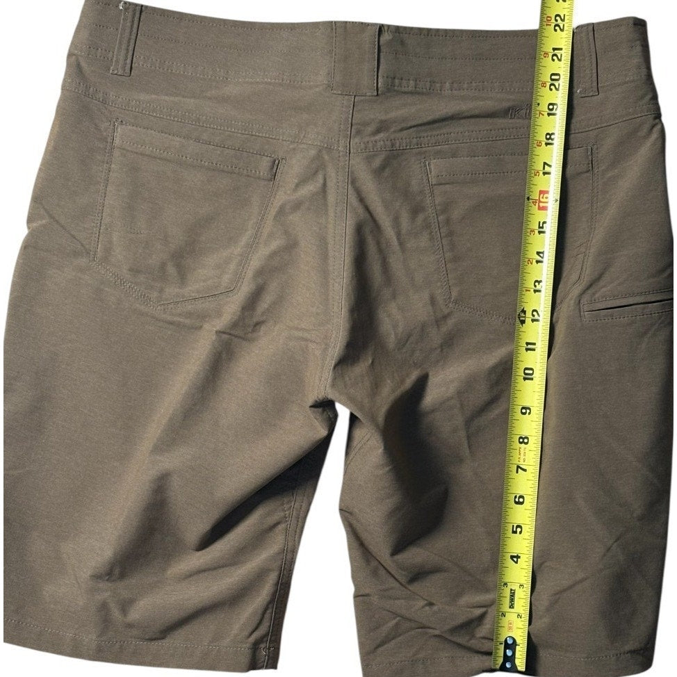 Kuhl Men’s Hiking Shorts Size 38 Brown Performance Outdoor Stretch Casual SHT03