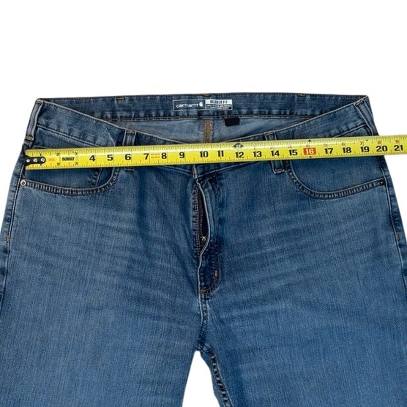 Carhartt Jeans MEN'S Relaxed Fit Straight Leg Workwear 40/30