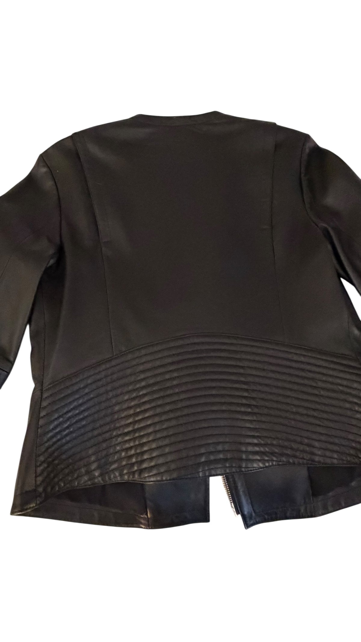 Vintage Giorgio Armani Black Micro Dot Belted Blazer Made Italy