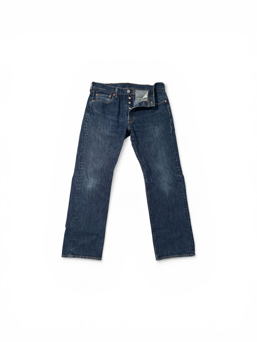 Levi's Men's 501 34x30 Original Straight Fit Jeans - Dark Wash 5010135