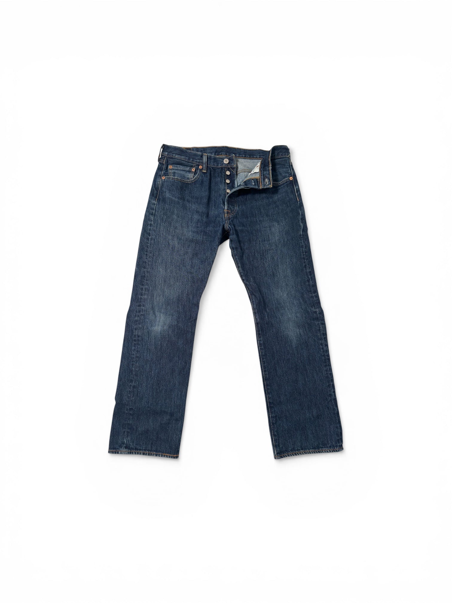 Levi's Men's 501 34x30 Original Straight Fit Jeans - Dark Wash 5010135