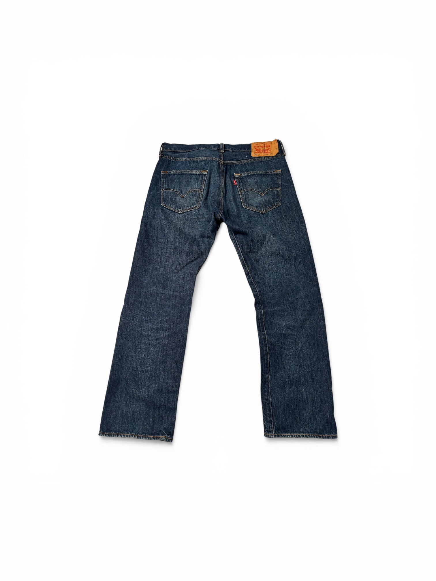 Levi's Men's 501 34x30 Original Straight Fit Jeans - Dark Wash 5010135
