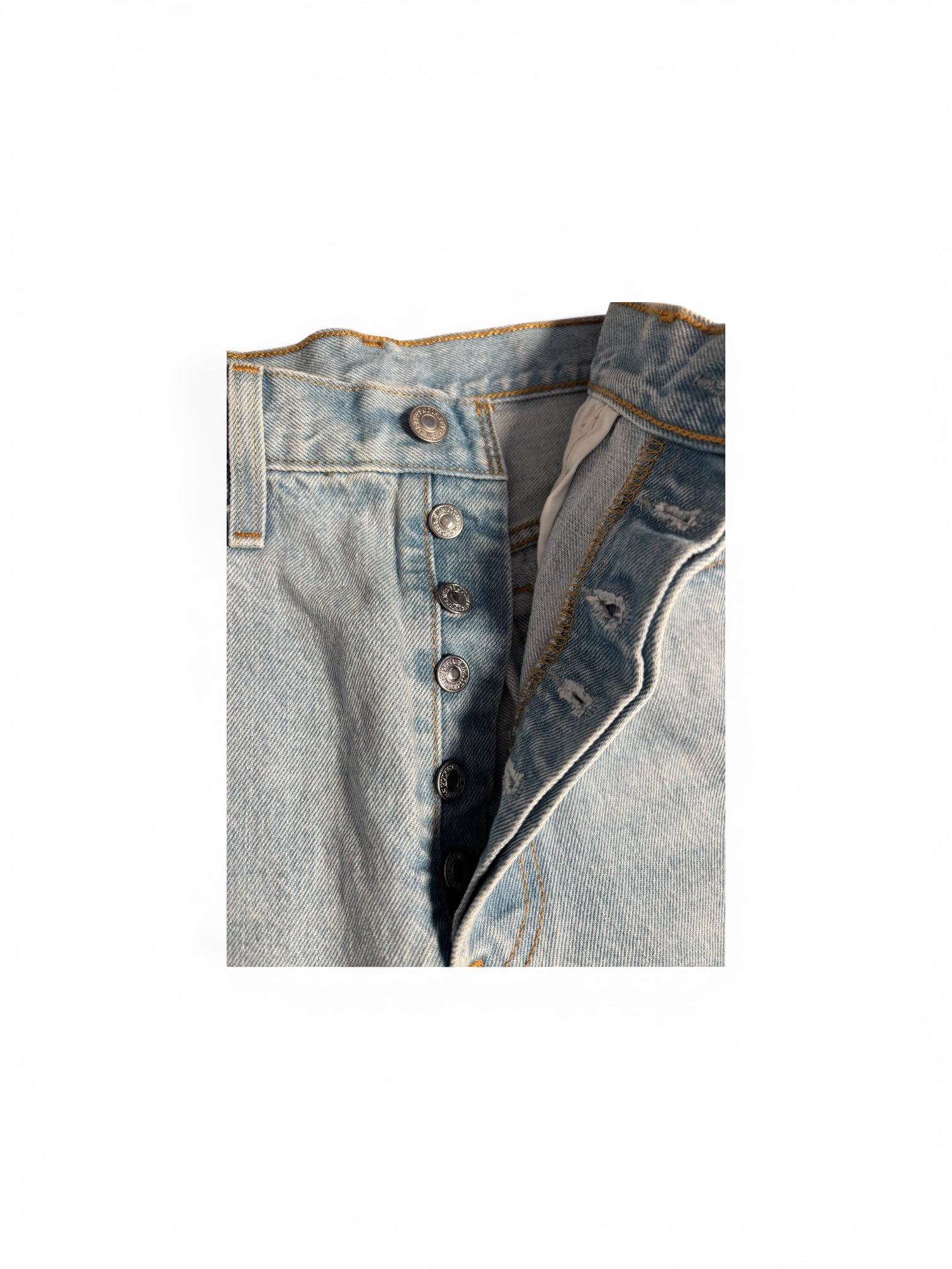 Levi's 501 High Rise Button Fly jeans in size W32 L30 - 5010138