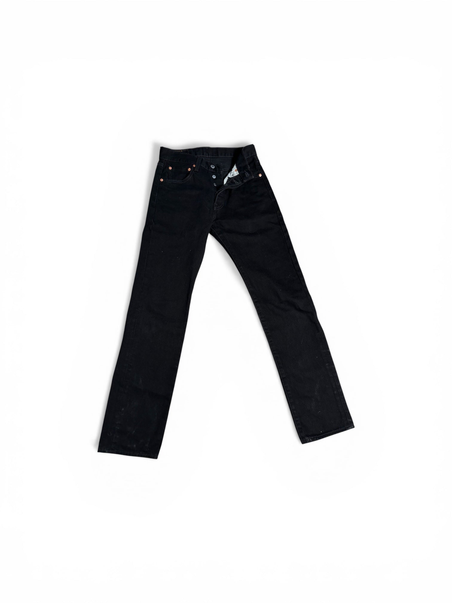 Levi’s 501 Women’s Jeans W28 L32 ButtonFly Straight LegMedium Wash Denim 5010140