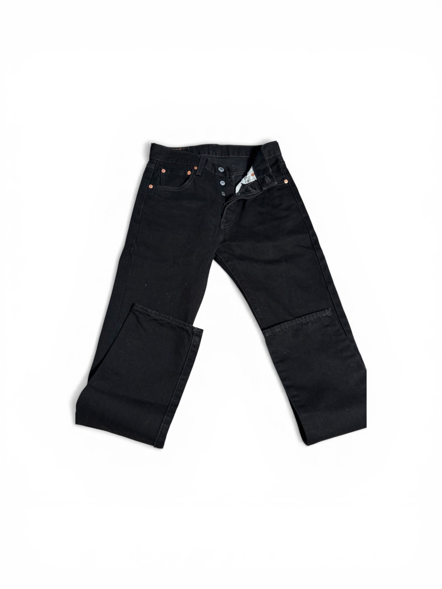Levi’s 501 Women’s Jeans W28 L32 ButtonFly Straight LegMedium Wash Denim 5010140
