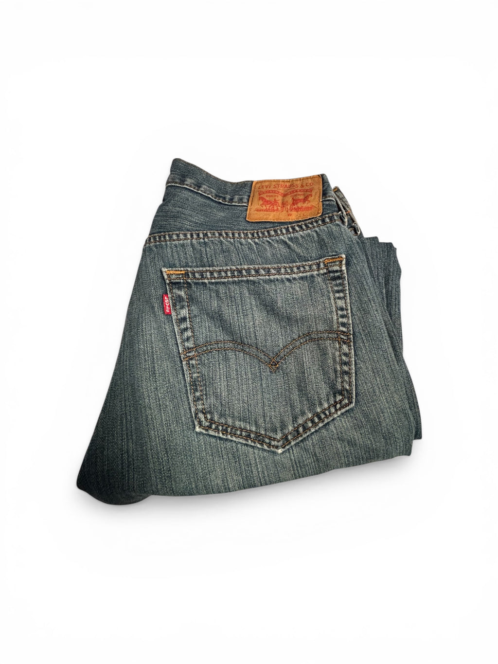 Levi’s 559 Men’s Relaxed Straight Jeans W33 L30 Blue Denim - 5590101